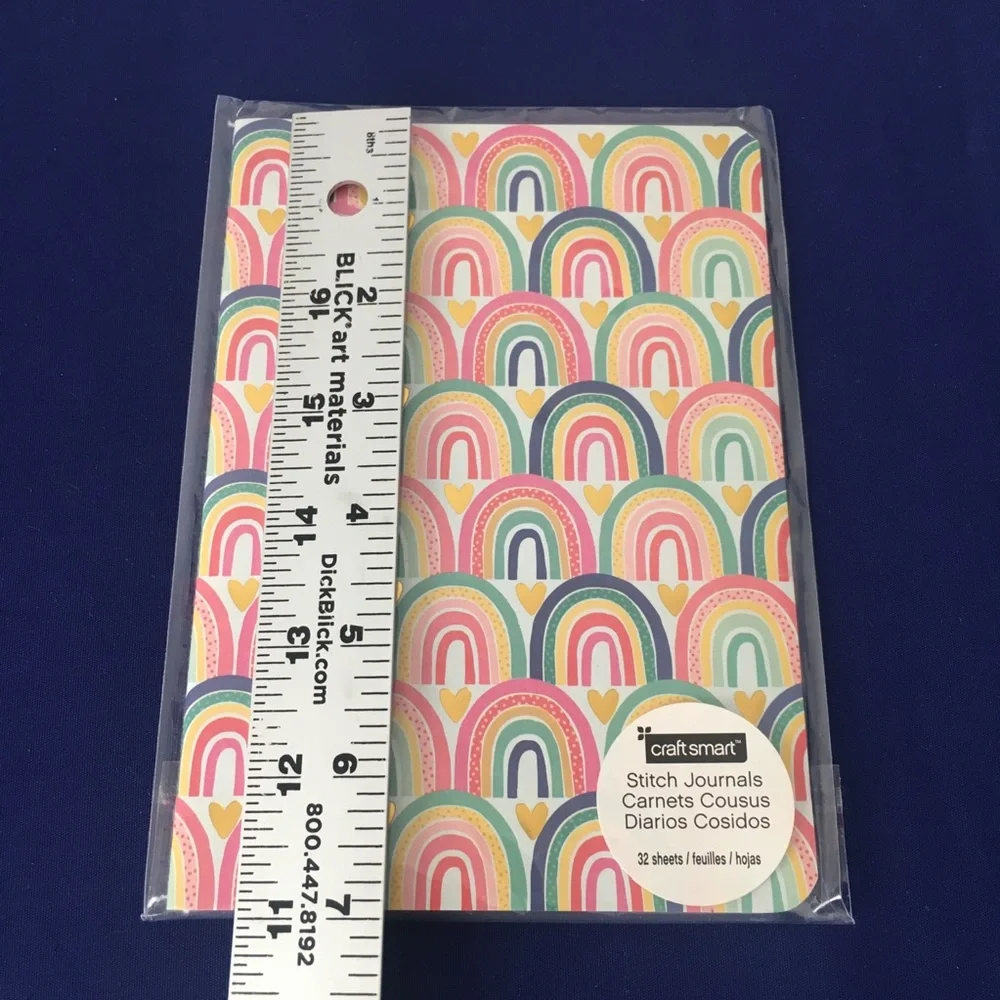 Rainbow Weekly Planner List Pad and Notebook Set